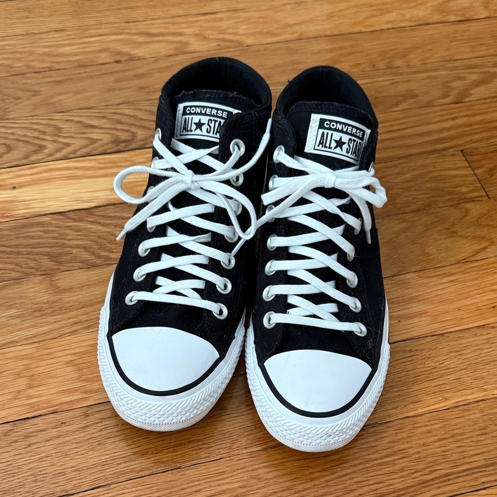 Converse Classic Black and White High-Tops
